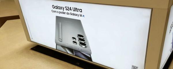 The retailer posted a photo advertising the Galaxy S24 Ultra, confirming Galaxy AI support